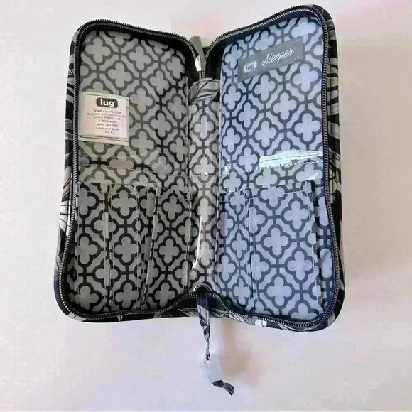 LUG Huddle Black Crossbody Purse Bag and LUG Sleeper Brush Holder Set of Two - Picture 12 of 14